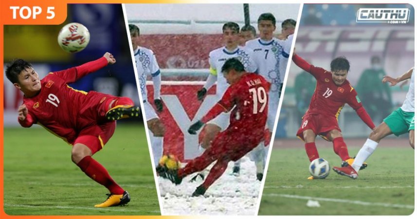 Thể thao - Top 5 siêu phẩm để đời của Quang Hải